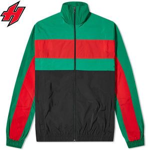 ชุด2ชิ้นเสื้อกันลมสำหรับผู้ชาย,ชุดวอร์มผ้าสะท้อนแสงชุดวอร์มผ้าไนลอนสีพื้น2ชิ้นต่อชุด - Product Image 2