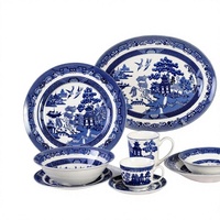 Ensemble de vaisselle en porcelaine en gros pour la distribution en gros