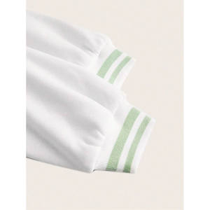 Chaquetas de mujer de High Street de Pakistán Chaqueta universitaria con ropa informal Crop Top Chaqueta universitaria de mujer - Product Image 3