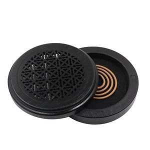 ชุดของขวัญส่งเสริมการขายที่จุดธูปไม้ทรงกลมและธูปรูปขดลวดสีดำ - Product Image 3