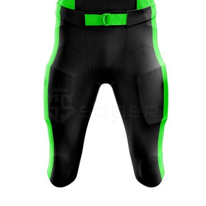 Conjuntos de uniformes de fútbol americano de secado rápido transpirables sublimados personalizados varios estilos y colores lisos tallas grandes disponibles - Product Image 4