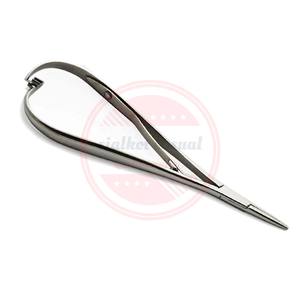 Mathieu Pince élastique pour orthodontie dentaire Pince droite incurvée Porte-aiguille Pince ortho en acier inoxydable - Product Image 2