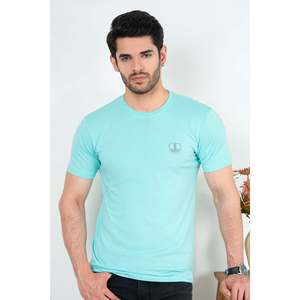 Crew Neck T-Shirt 100% Cotton 180g Jersey Slim Fit Anti-Wrinkle Screen <b>Print</b> Custom Logo OEM ODM Manufacturer Supplier Wholesale - Product Image 1