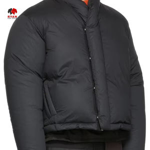 Ryan Pro Gear แจ็คเก็ตบอมเบอร์สำหรับผู้ชาย, แจ็คเก็ตลำลองกันลมกันน้ำเนื้อผ้าระบายอากาศสวมใส่สบายออกแบบได้ตามต้องการสำหรับฤดูหนาว - Product Image 5