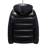 Blouson matelassé en toile respirant et coupe-vent à capuche pour homme, grande taille, style décontracté et tendance, avec fermeture éclair personnalisable, idéal pour l'hiver