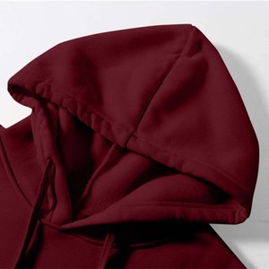 Sudadera estampada de 2 piezas de invierno para mujer con Sudadera con capucha y pantalones de chándal Jogger Material de lana pesada - Product Image 5