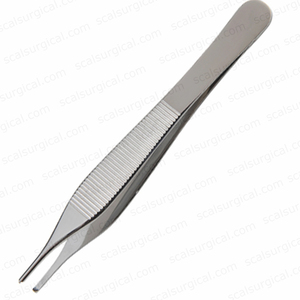 Adson Tweezer Avec Dents 12 Cm 1x2 Rat Tooth Kocher Tweezer Adson 12 cm Dressing Forceps Nouveaux Instruments - Product Image 6