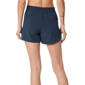 กางเกงว่ายน้ำขาสั้นผู้หญิงแบบสั่งทำพิเศษ แห้งเร็ว ระบายอากาศได้ดี สวมใส่สบาย เอวยางยืด เหมาะสำหรับใส่ไปชายหาด ผลิตจากโพลีเอสเตอร์ 100% มีไซส์พลัส - Product Image 5