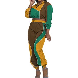 Conjunto Deportivo de 2 Piezas para Mujer, Chándal Ligero con Chaqueta Cortavientos con Cremallera y Pantalones, Fácil de Usar - Product Image 6