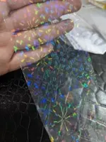 Film de Laminage à Froid Holographique Transparent en Rouleau, Auto-Adhésif, en Polyester BOPP Activé par l'Eau, Prix de Gros