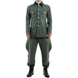 Uniforme de reproduction de laine allemande M36 WW2 High Cosplay Vente en gros uniforme de reproduction personnalisé de haute qualité pour les reconstitutions - Product Image 1