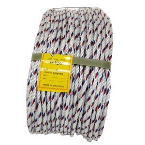 เชือกตกปลา PP สีขาวสีแดงสีน้ำเงินขนาด6มม. * 4S * 220ม. รับประกันคุณภาพบรรจุภัณฑ์และการเกษตร - Product Image 3