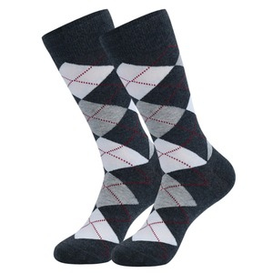 Wholesale Classic Argyle Patterned Business <b>Socks</b> Men Plus Size Luxury Dress Office <b>Socks</b> - Product Image 2