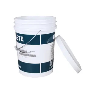 China factory supplied top quality Heavy Duty Brown 5 Gallon Plastic Bucket Pail with Lid with Best Service