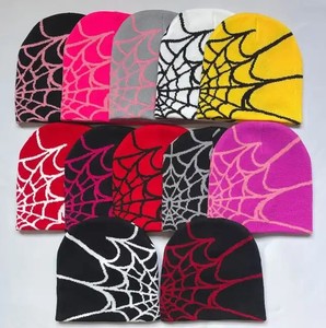 2024 Fabricación de logotipo personalizado al por mayor de los hombres de punto gorros sombreros personalizados de invierno Unisex 100% acrílico Beanie - Product Image 3