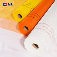 Rete in Fibra di Vetro Personalizzabile all'Ingrosso 4x4 5x5 10x10 45g 80g 110g 160gsm Resistente agli Alcali ad Alta Resistenza per Materiali Edili