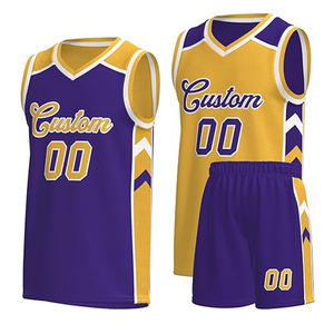 ชุดเครื่องแบบบาสเก็ตบอลพิมพ์ลายกางเกงขาสั้นและเสื้อเจอร์ซี่สำหรับทีมเยาวชนและ2025 - Product Image 4