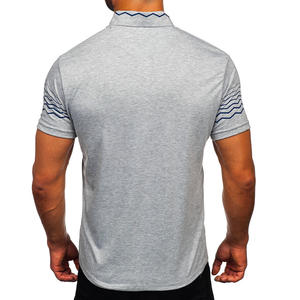 Ropa de Golf Personalizada de Alta Calidad, Material Deportivo de Secado Rápido, Corte Ajustado, Camiseta Polo Deportiva Estampada para Hombre - Product Image 2