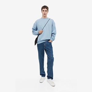 Sudaderas Personalizadas de Estilo Urbano para Hombre, con Hombros Caídos, 100% Algodón Felpa, Talla Grande, Casuales de Invierno, OEM, Marca Privada, Diseño Personalizado - Product Image 5