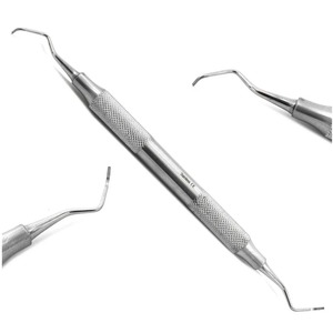 Dental Hygienist Columbia Curettes Set of 3 Surgical Periodontal Instruments CE - Product Image 2