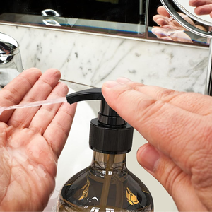 Bouteilles de pompe à lotion vides contenants en plastique de 8 oz bleu idéal pour savon shampooing Lotions savon liquide pour le corps crèmes et huile de massage - Product Image 4