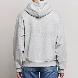 เสื้อฮู้ดดี้ปักลายผู้ชาย น้ำหนักเบา ขายดี มีกระเป๋า สไตล์สั่งทำพิเศษ ผ้าคอตตอนผสม ปักลายพื้นฐาน ขายดีที่สุด - Product Image 3