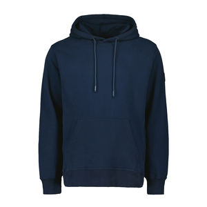 Pull à capuche épais surdimensionné uni 100% coton sweat à capuche en molleton de conception personnalisée en gros à capuche pour hommes. - Product Image 5