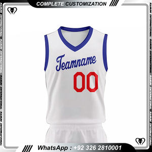 Uniforme de Baloncesto Ranum International Sports Wear, Último Diseño, Logotipo Personalizado, Color Sólido, Tela Personalizada, Nombre del Equipo, QC Unisex - Product Image 3