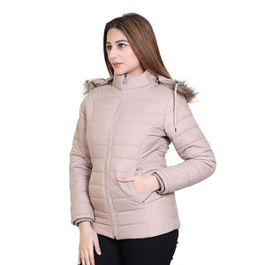 Vestes pour femmes col haut manches longues coupe régulière fermeture à boutons fabriquées avec confort pour un usage quotidien - Product Image 4
