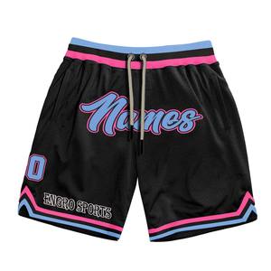 Pantalones Cortos Deportivos de Baloncesto para Hombre, Estilo Urbano, con Logotipo Personalizado, Pantalones Cortos de Malla para Entrenamiento, Solo Pantalones Cortos de Baloncesto - Product Image 1