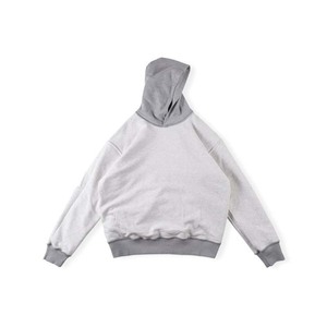 Vente en gros 100% coton surdimensionné Rivet lavé à capuche vêtements de rue hommes sweats avec broderie de logo personnalisé - Product Image 4