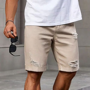 Pantalones cortos deportivos de estilo callejero para hombre, pantalones cortos de entrenamiento multifuncionales ajustados transpirables de secado rápido, tallas grandes para ropa informal - Product Image 5