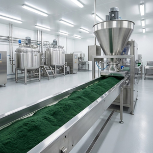 Poudre de Spiruline Biologique Superaliment Riche en Protéines Algues Bleues Vertes pour le Soutien Immunitaire Énergie Détox OEM Vente en Gros Approvisionnement en Vrac - Product Image 2