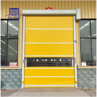 Pintu PVC Kontrol Cerdas Kecepatan Tinggi dengan Tirai Anti Angin dan Desain Tahan Korosi untuk Gudang Pendingin