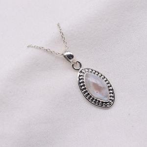 Rainbow Moonstone 925 Sterling Silver Gemstone Colgante de diseñador hecho a mano Joyería fina Colgantes y dijes para mujeres - Product Image 2
