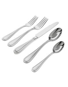 Nuevo Juego de Cubiertos y Utensilios de Metal para el Hogar, Bodas y Cocina, de Acero Inoxidable con Acabado Gris - Product Image 2