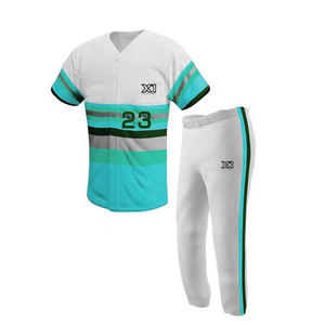 Uniformes de Béisbol Ligeros Personalizables de Venta Caliente, Diseño Transpirable y Antibacteriano de Fabricante Popular, Conjuntos a Bajo Precio - Product Image 1