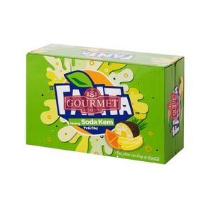 Fant 320ml refresco crema Soda sabor afrutado puré glucosa infundido a base de agua 100% Original 24 latas/cartón jugos al por mayor - Product Image 4