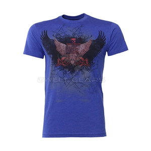 Design personnalisé T-shirt MMA pour hommes grande taille Vêtements pour hommes T-shirt MMA uni à prix réduit - Product Image 1