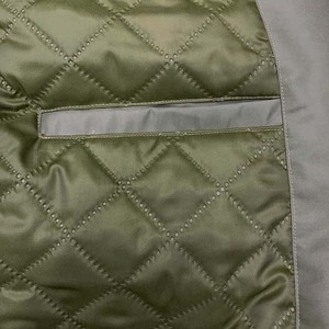 Veste en toile matelassée matelassée personnalisée OEM pour hommes paquet d'hiver d'une seule pièce avec poche réversible avec logo de style de rue - Product Image 6