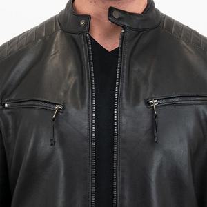 Chaqueta de Protección para Motocicleta de Diseño Moderno, de Cuero, para Invierno, Resistente al Viento, Transpirable, de Alta Calidad, Ropa Urbana - Product Image 5