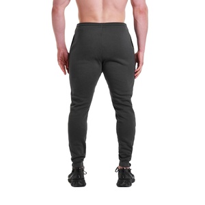 Pantalones deportivos informales para hombre, pantalones de chándal ajustados negros en tela de calle, cintura media para actividades de gimnasio 2026 - Product Image 5