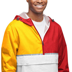 Vestes coupe-vent en nylon léger de style streetwear pour hommes, rétro, imperméables, coupe-vent, imperméables, vestes de neige - Product Image 6