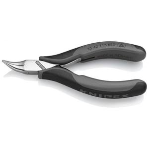 สำหรับคีมป้องกันไฟฟ้าสถิตย์ของ Knipex Electronics พร้อมด้ามจับแบบหลายส่วน หัวด้ามจับขัดเงา - Product Image 1