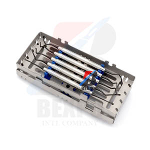 Couteau parodontal dentaire 5/6 Buck Instrument à main à double extrémité enduit de couleur noire - Product Image 6