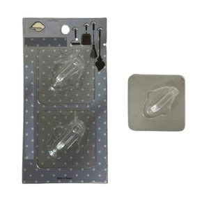 Organización de dormitorio Gancho adhesivo Tipo de plástico moldeado por inyección - Product Image 1