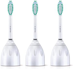 Têtes de brosse à dents de rechange Philips Sonicare E-Series authentiques, 3 têtes de brosse, blanches, HX7023/64 - Product Image 1