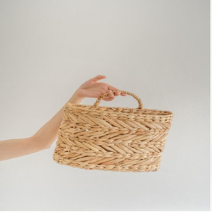 Petit panier jacinthe d'eau/panier de rangement en osier Artera en gros - Product Image 5