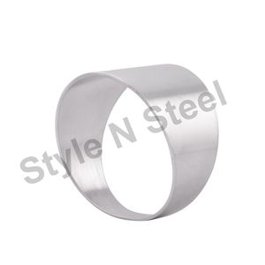 ที่ใส่กระดาษเช็ดปากสเตนเลสพร้อมแหวนแบบเจาะสี่เหลี่ยม - Product Image 2