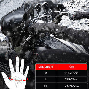 Precio al por mayor Guantes de moto ligeros Guantes de moto negros de secado rápido teñidos para hombres - Product Image 5